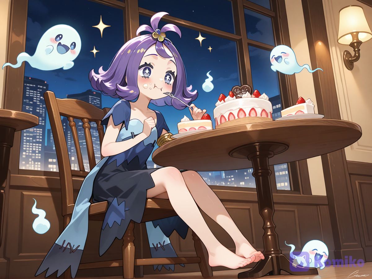 Acerola’s Sweet Little Ghost Café ✨👻