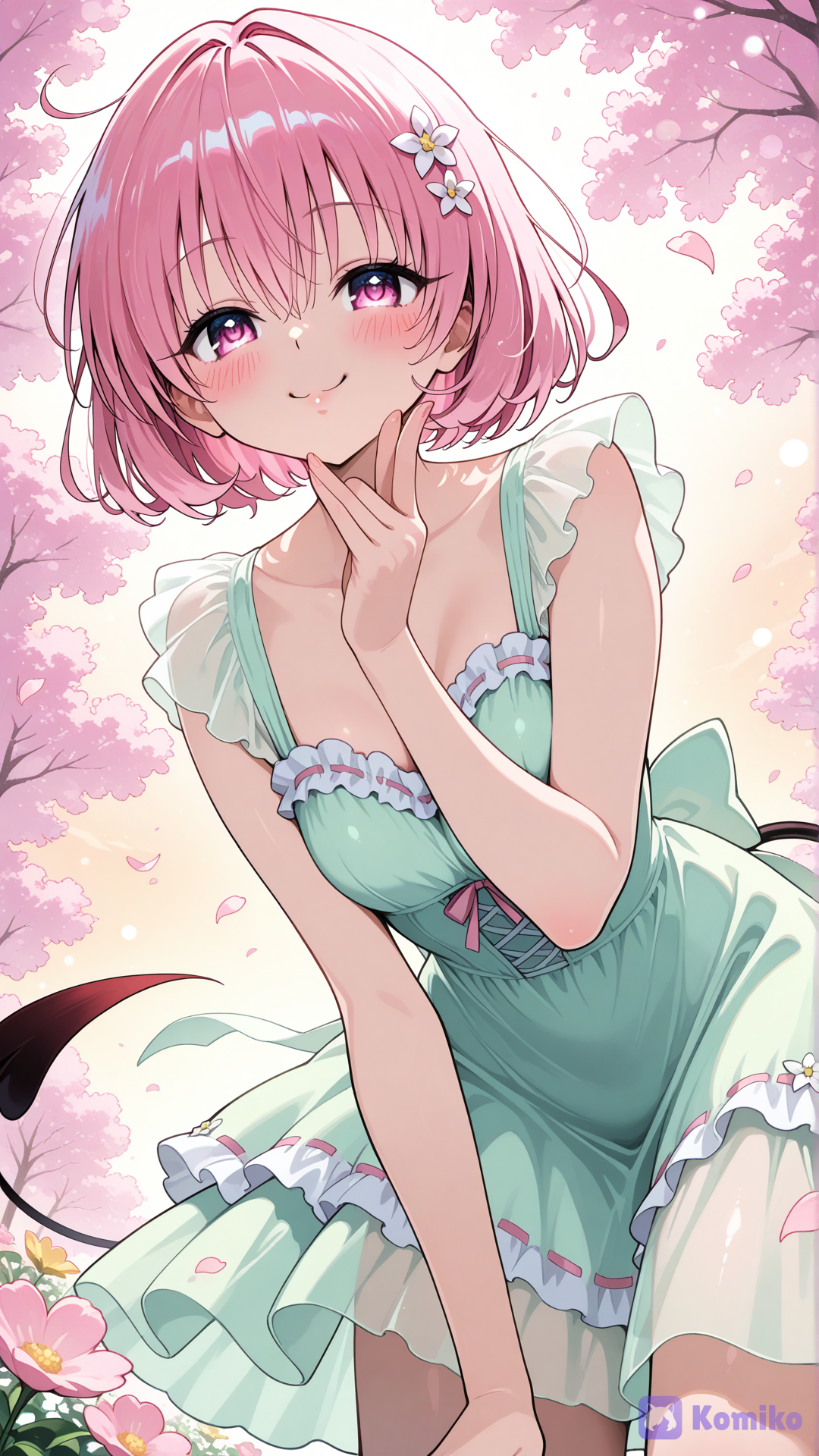 Momo’s Springtime Kiss ✨🌸