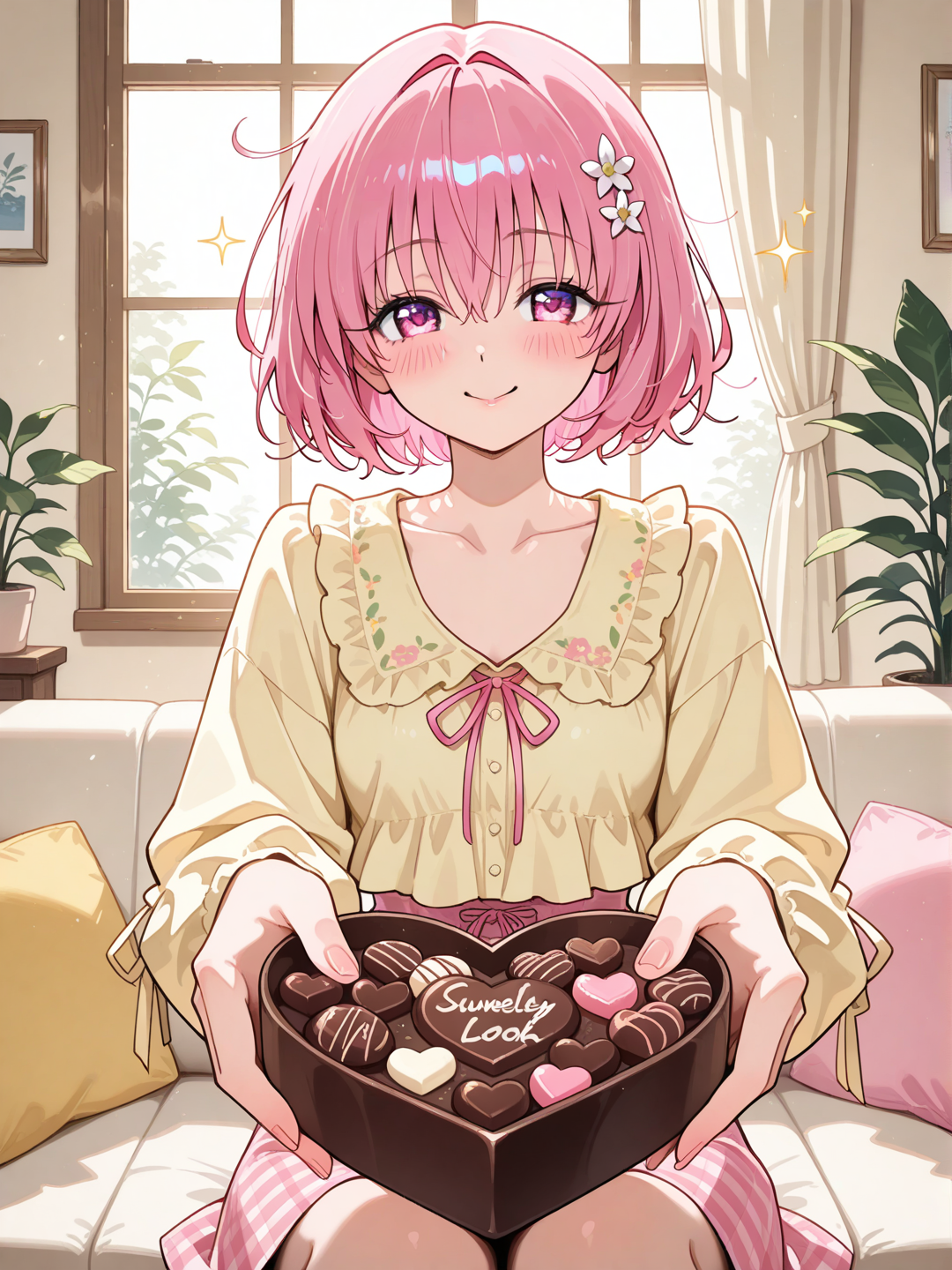 A Little Sweetness Just for You 🍫🌸