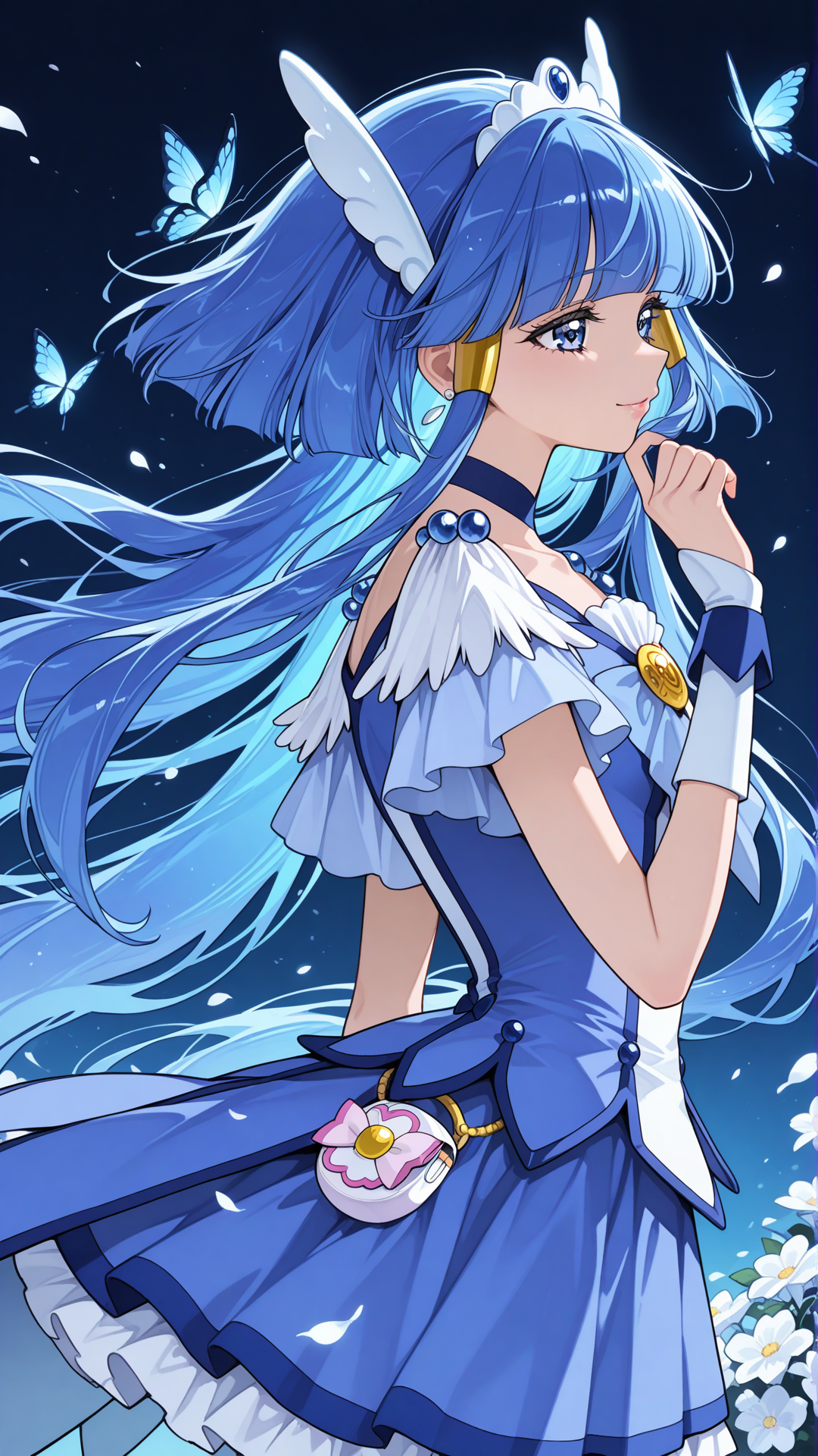 Where Butterflies Follow the Winter Princess