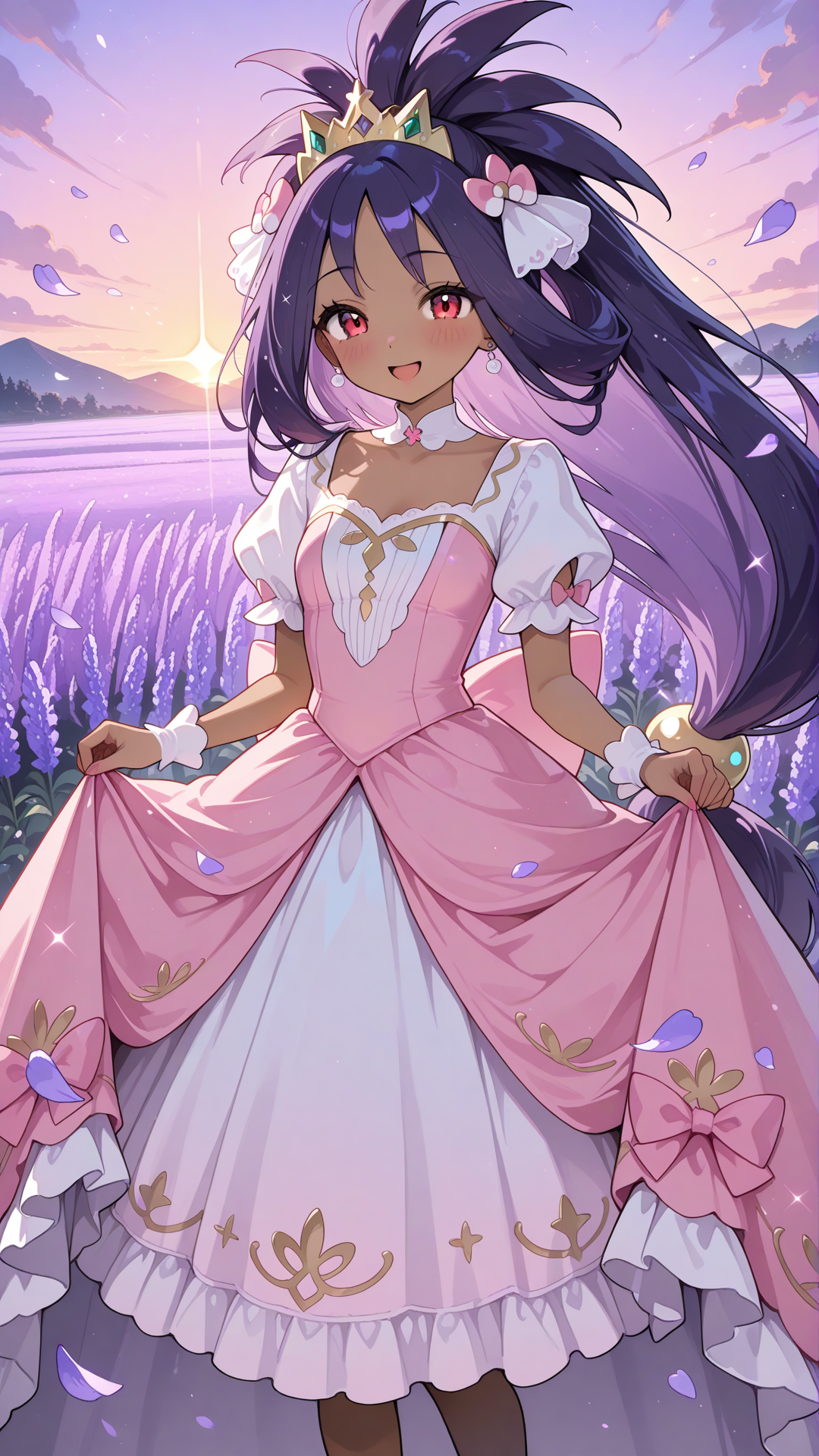The Little Princess of Lavender Fields 👑🌸