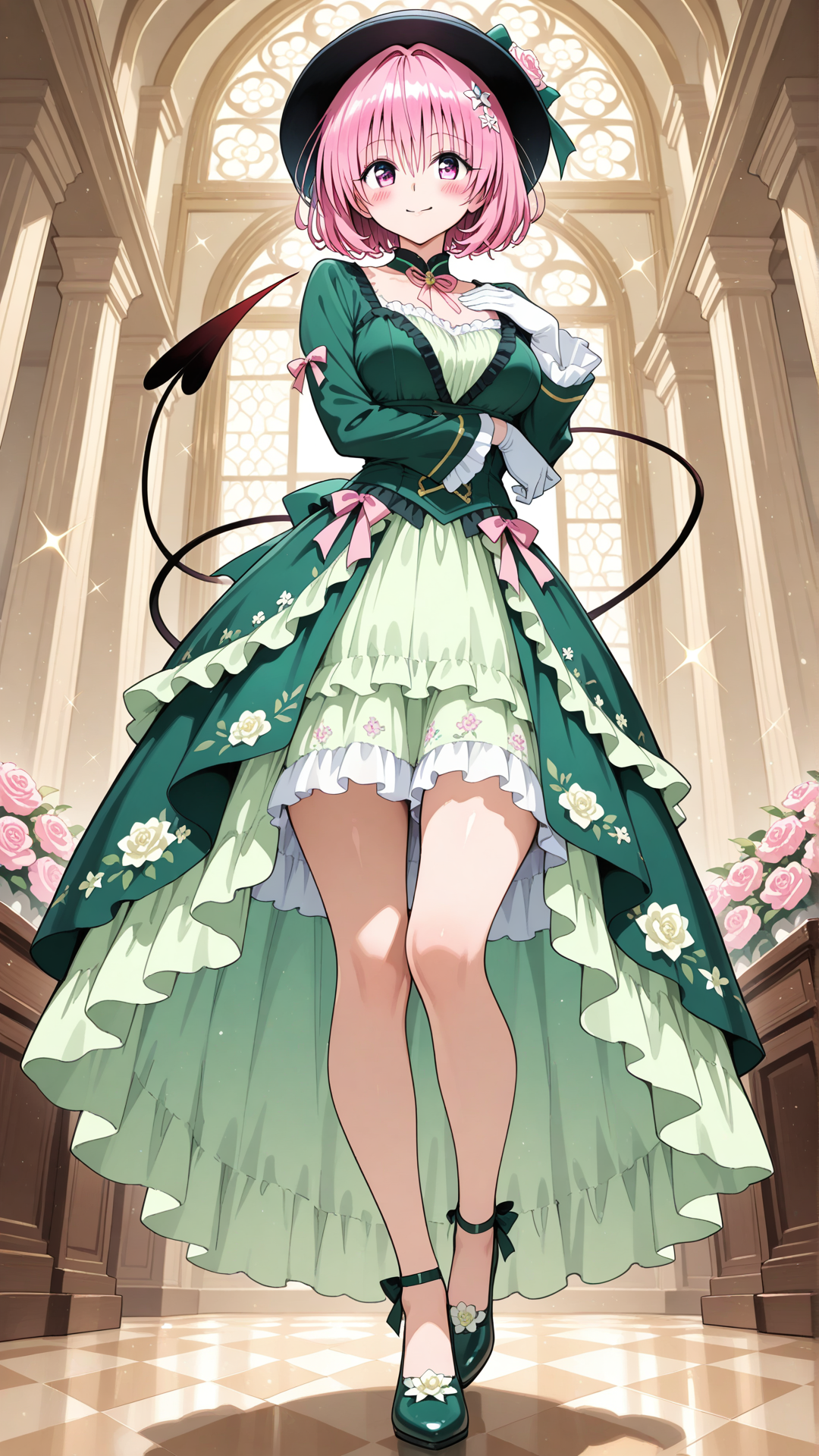 The Deviluke Princess in Emerald Bloom  🌹 💚