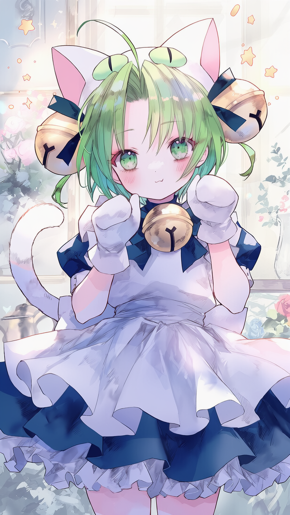 Nyo~! Dejiko's Cutest Little Paw Pose