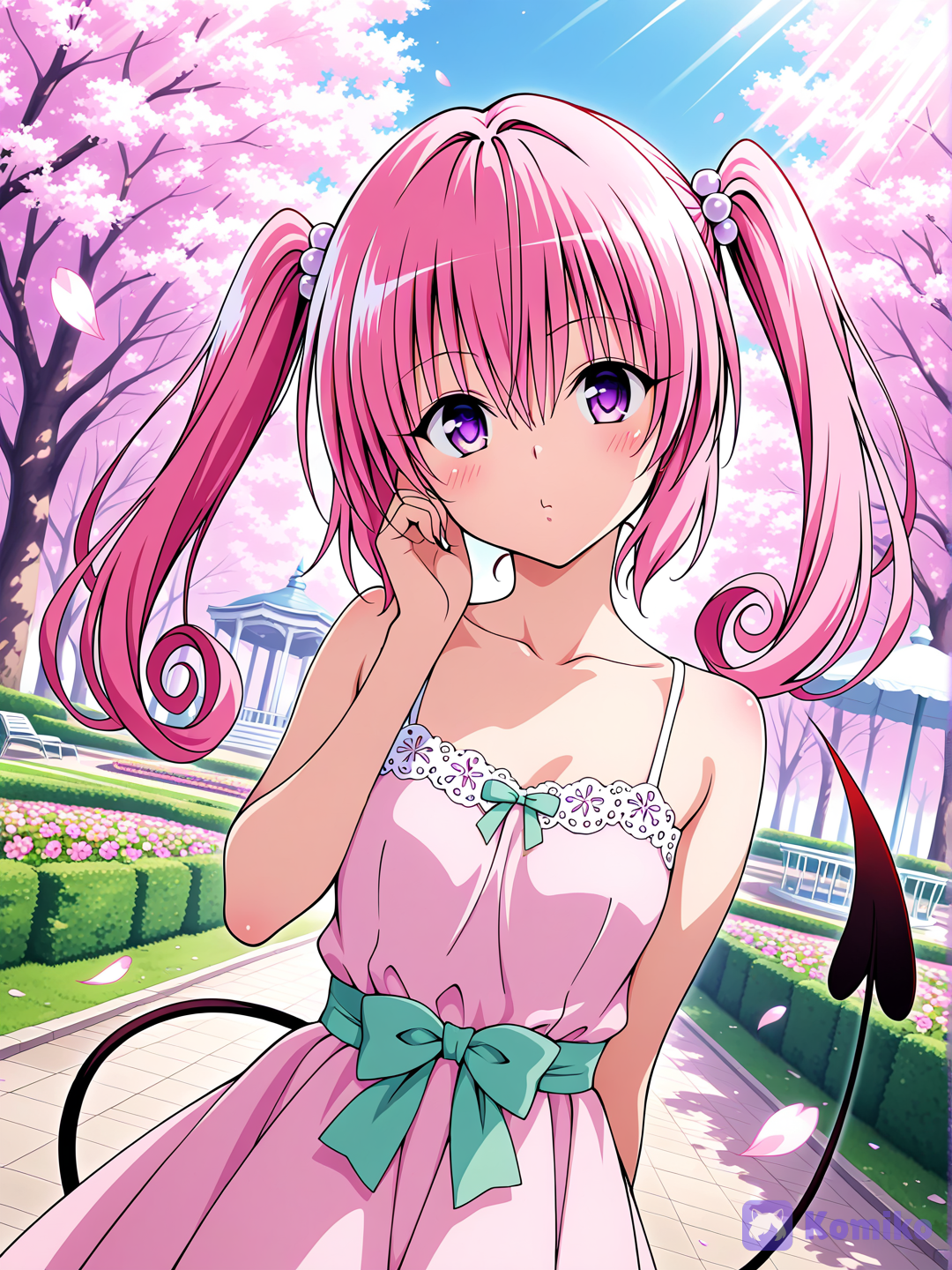 Nana's Embarrassed Blossom Pout 🌸💗