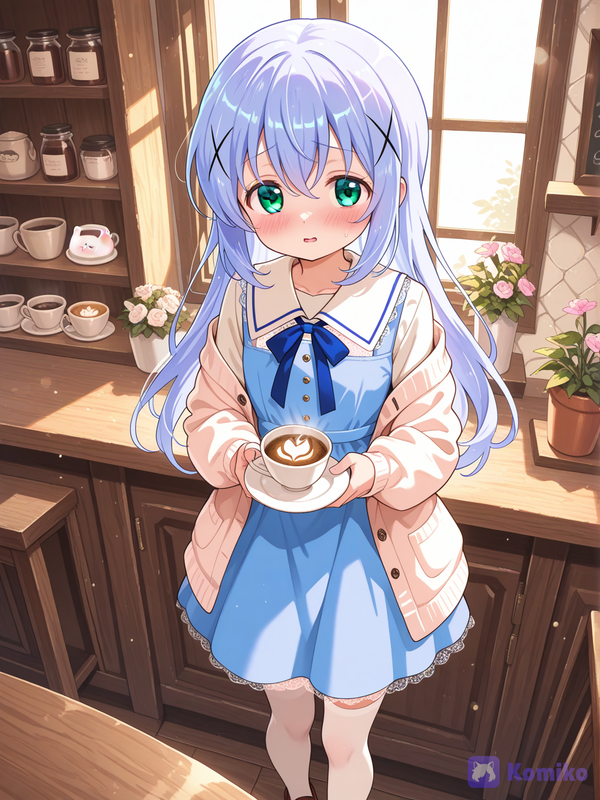 Just One Cup with Chino ☕💙