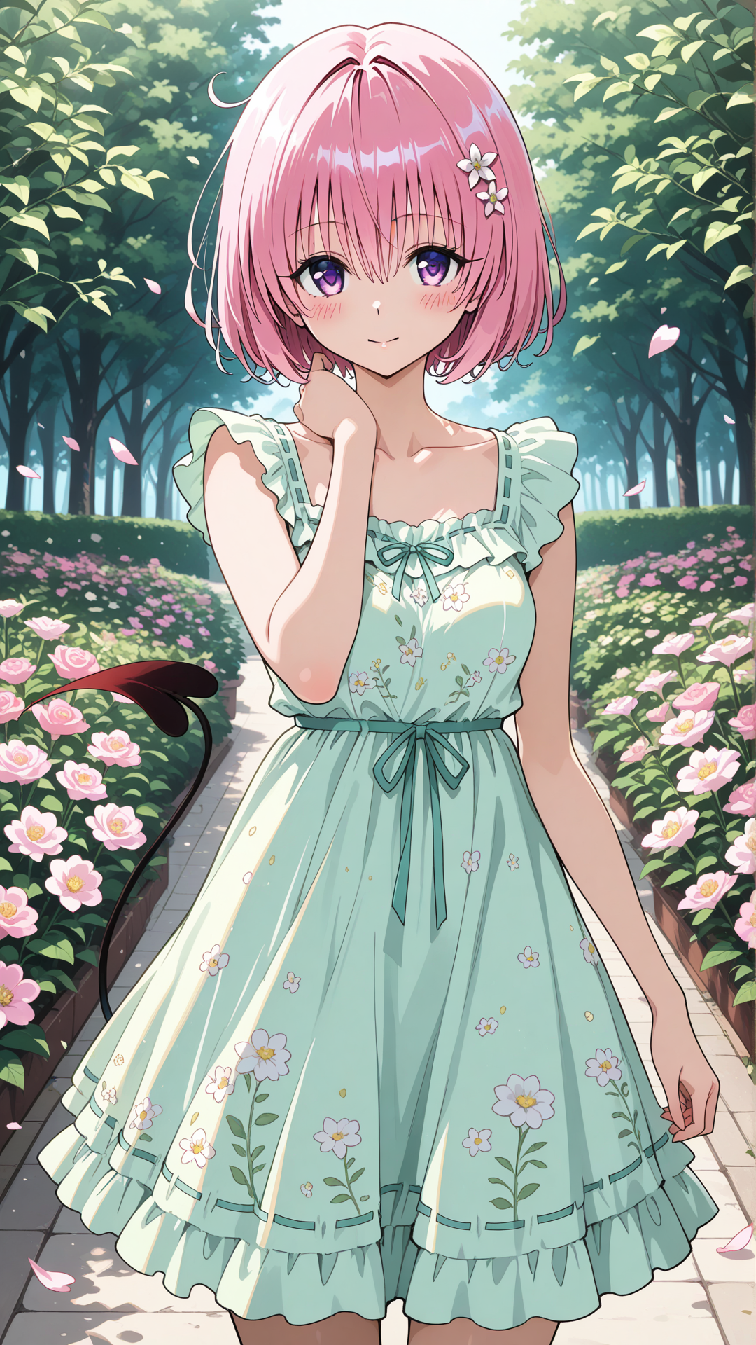A Gentle Springtime Smile 🌸💚