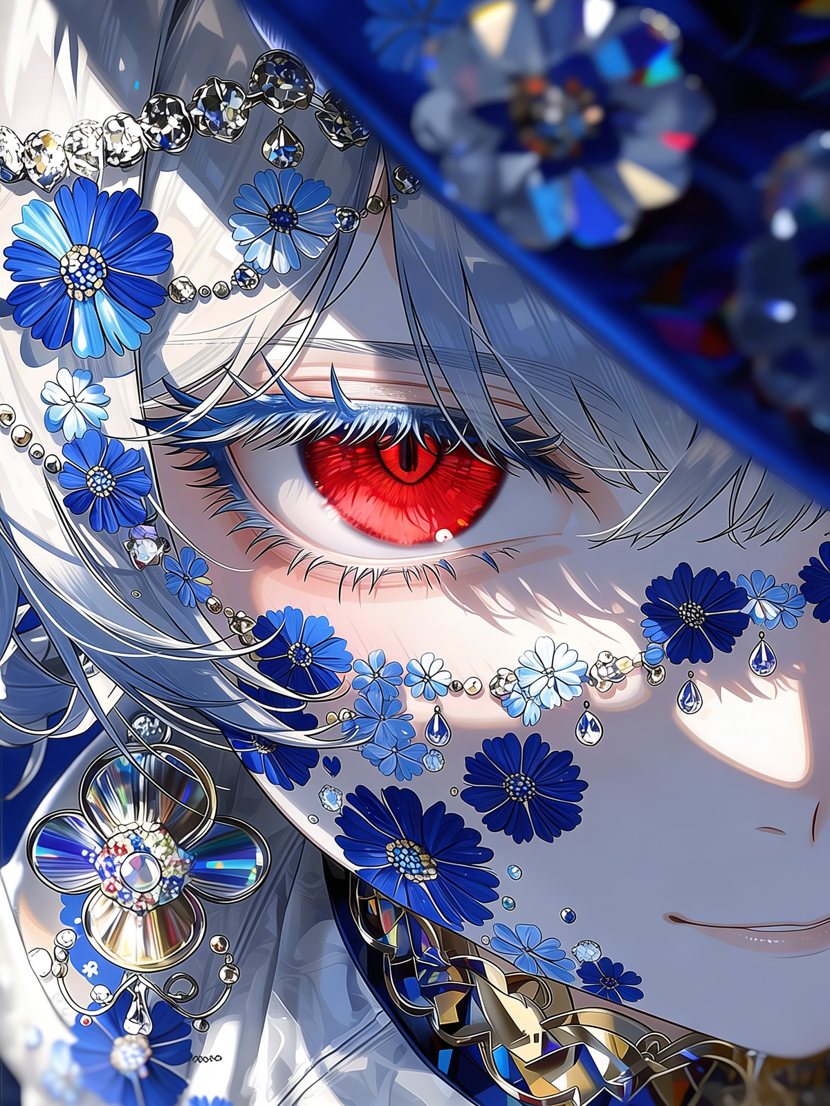 I knew you’d stop when you saw my eyes