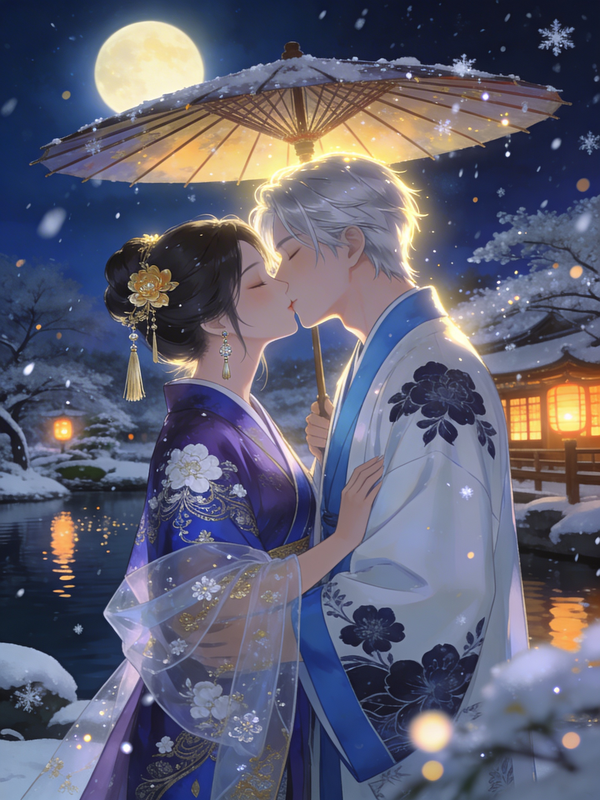 I waited through winter for this kiss