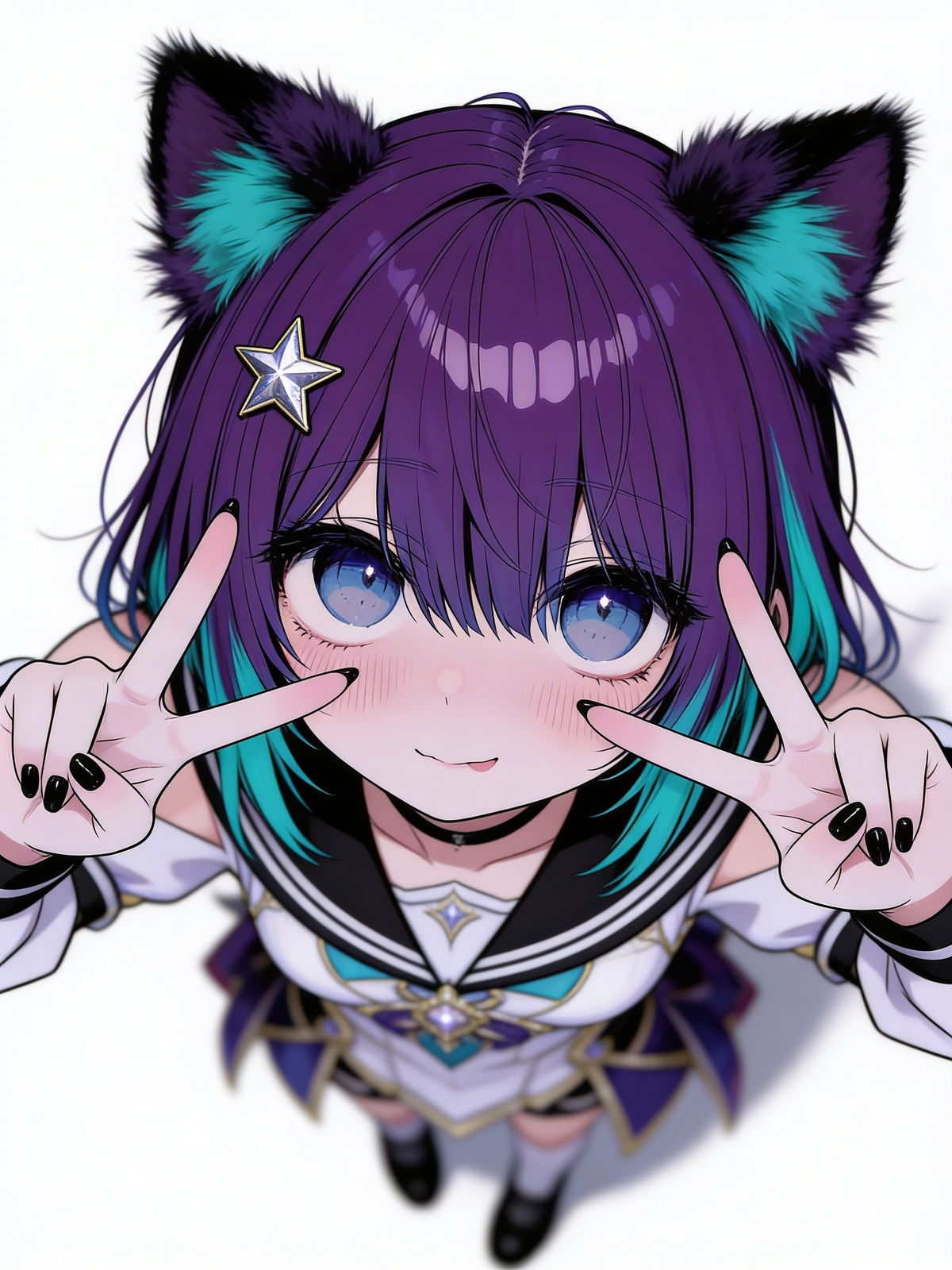 I came closer so you’d smile too