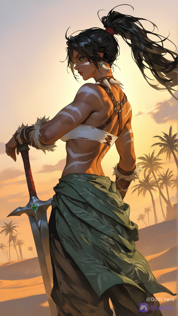 Someone has fed Nidalee on top