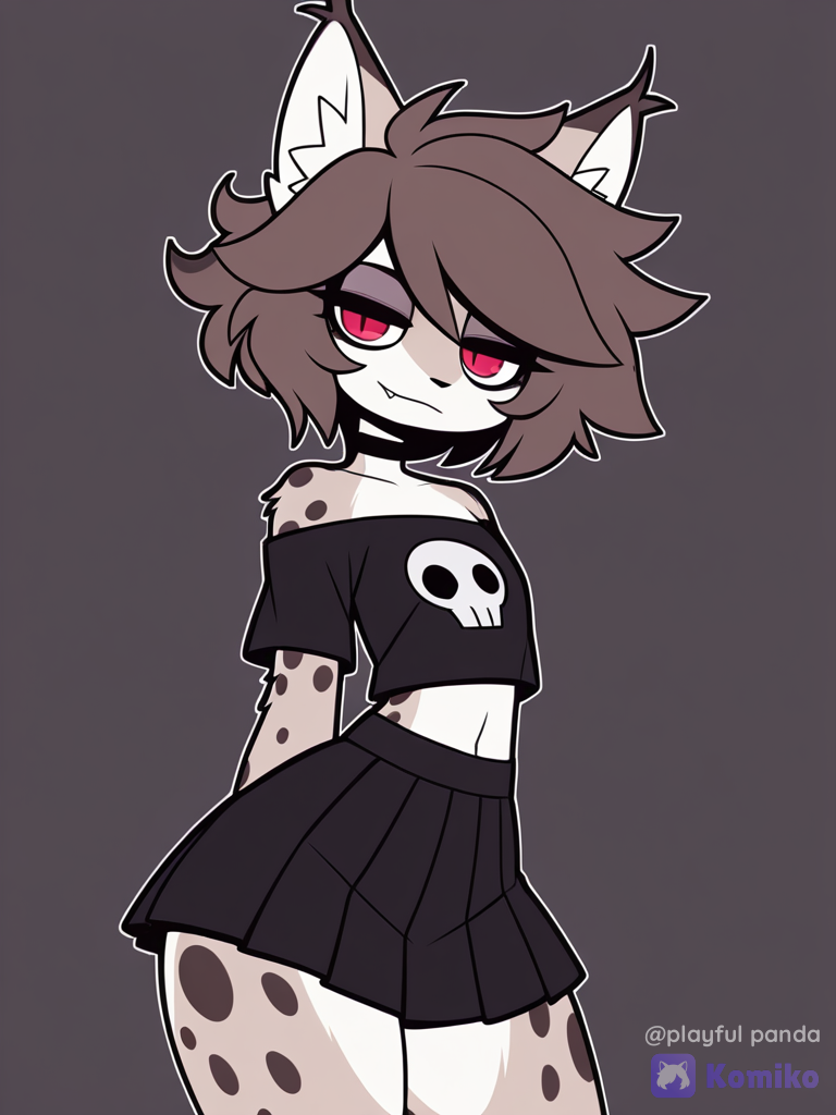Lynx Boy Peace Sign 🖤