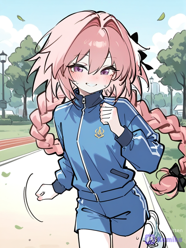 Astolfo ejercitándose ✨