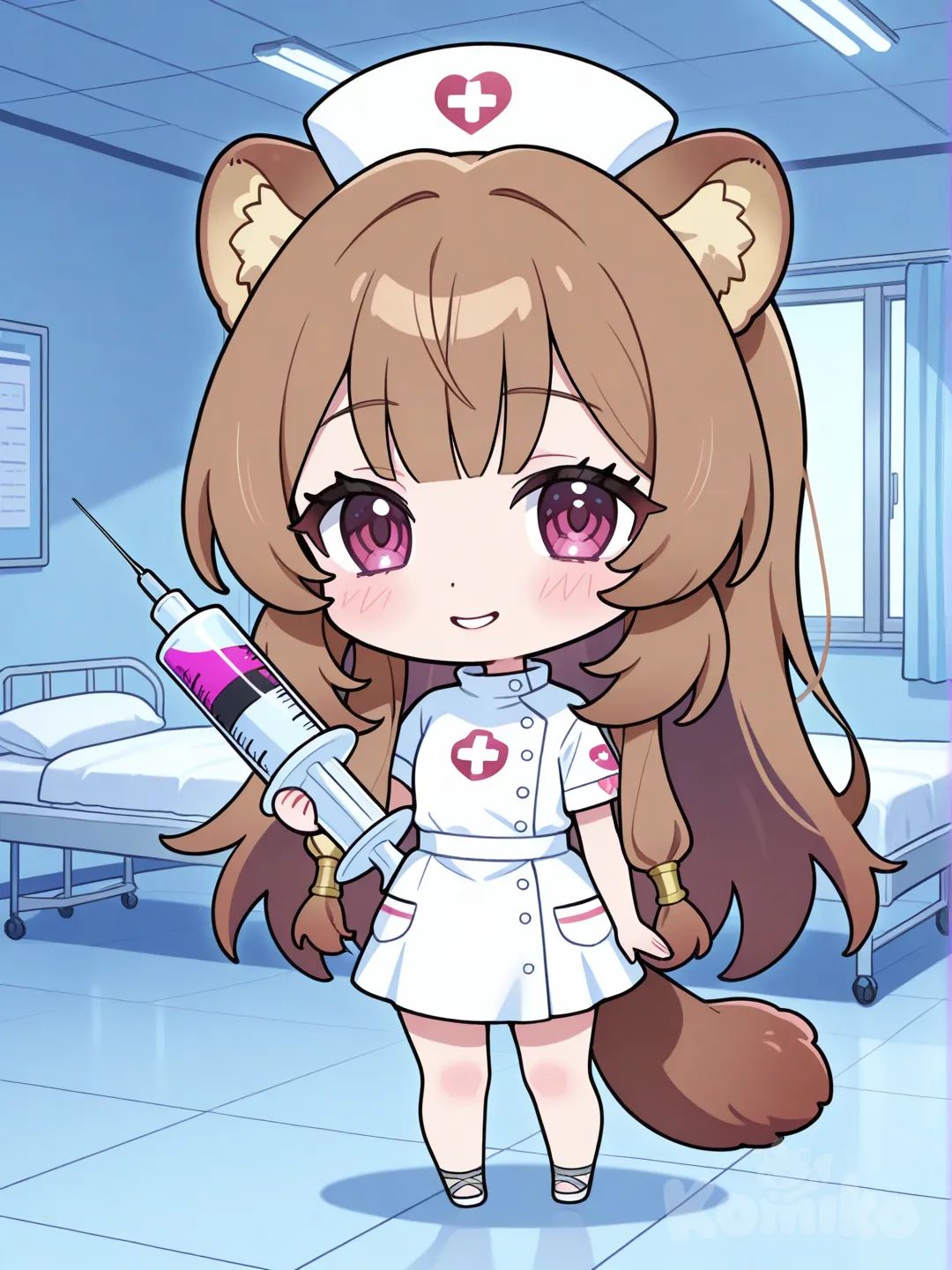 Raphtalia enfermera