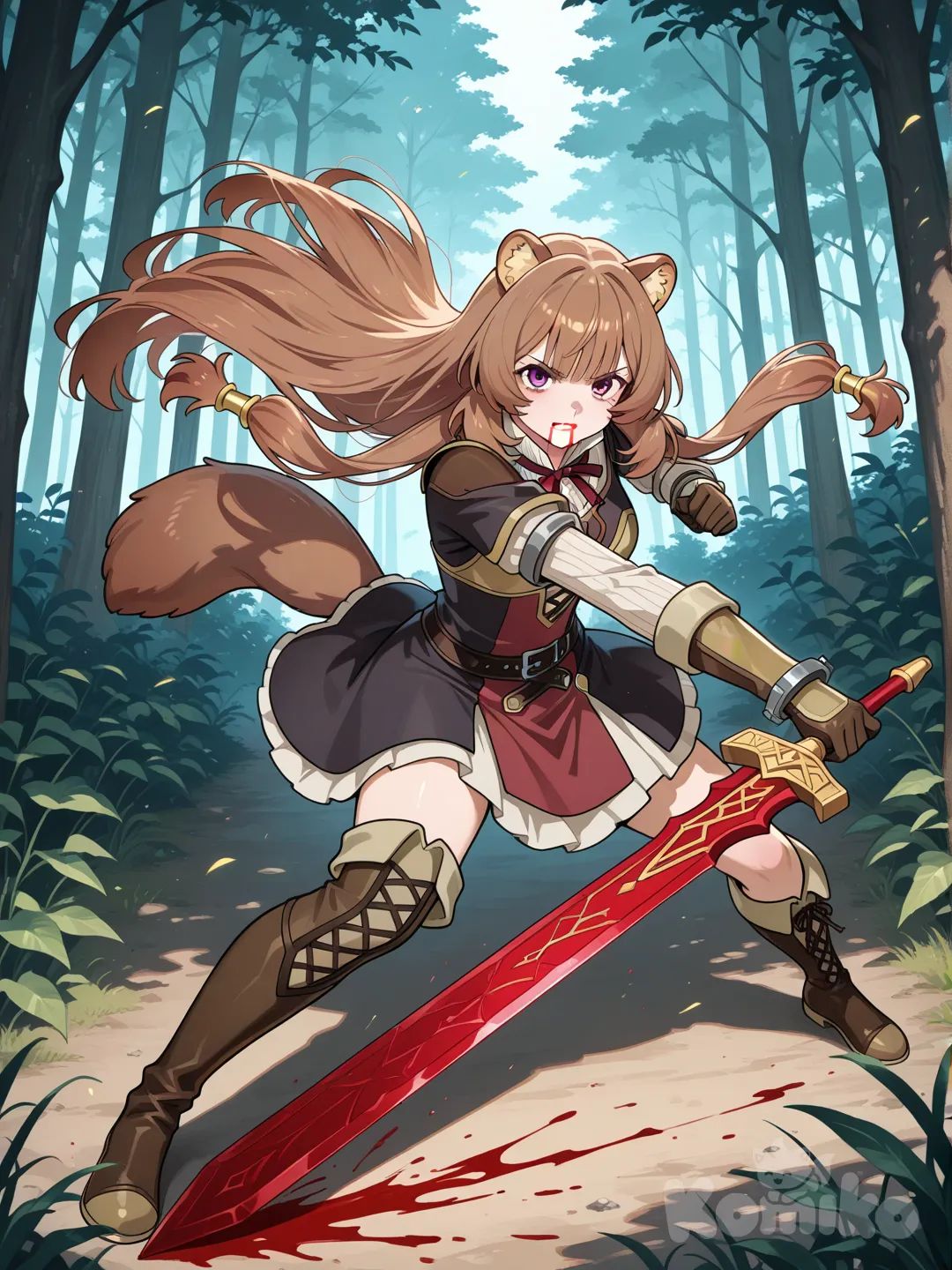 Raphtalia en ataque I