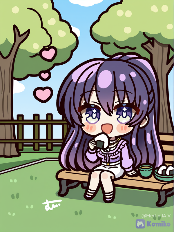 Yatogami Tohka Comiendo I