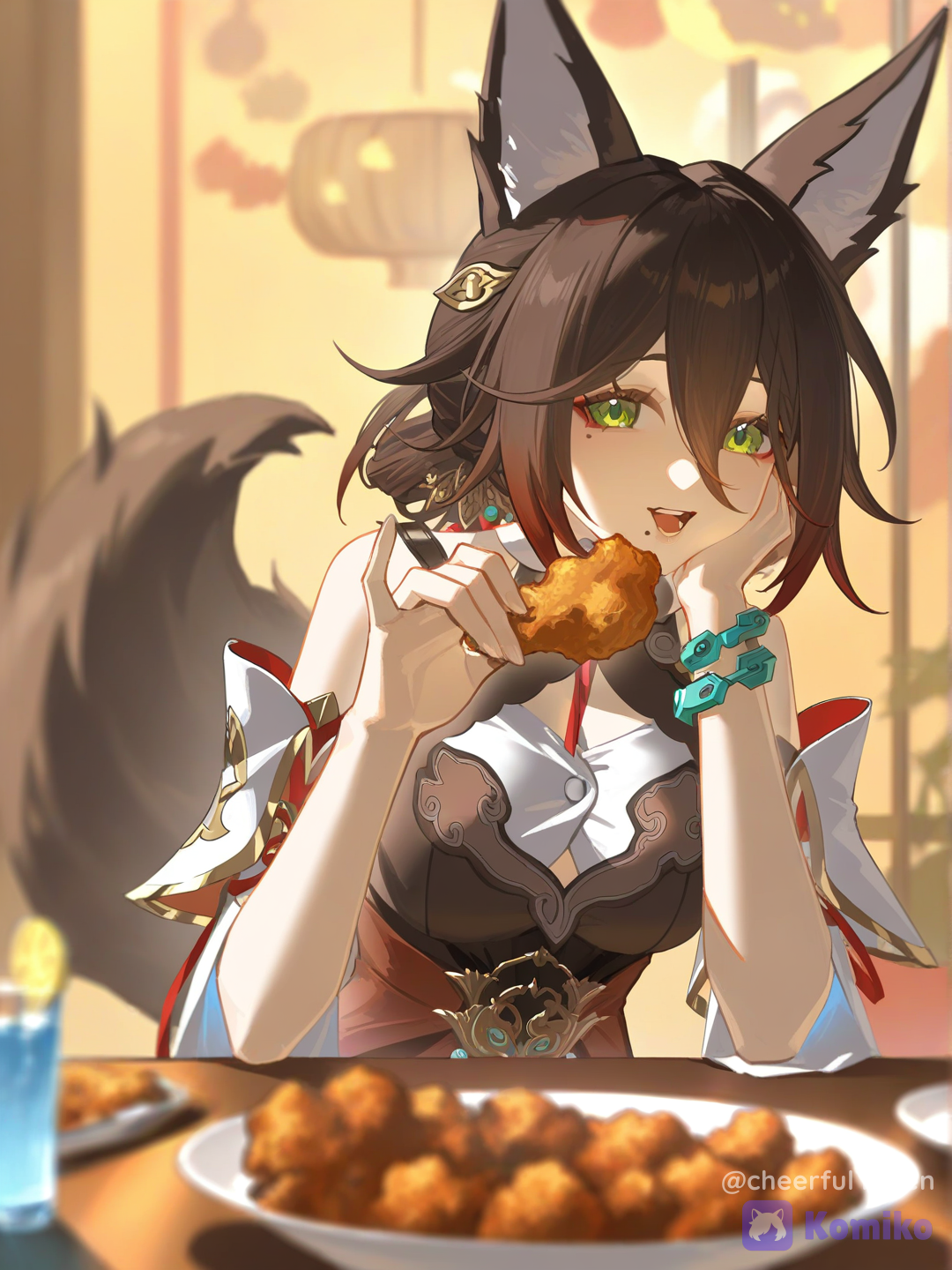 What's wrong chicken wing boy?