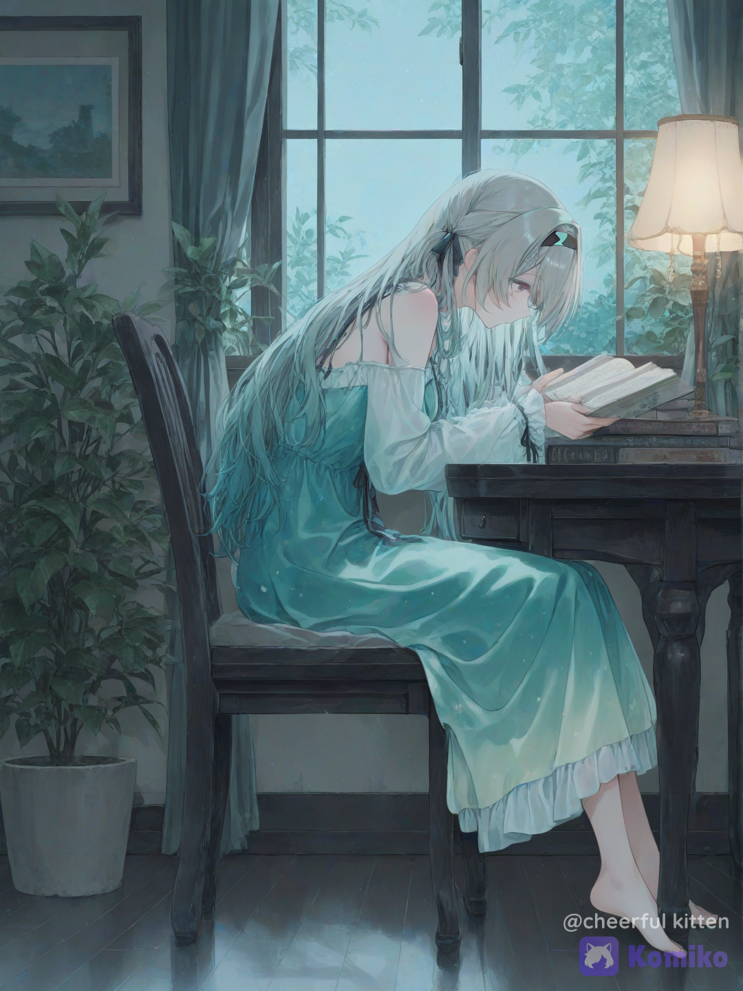 Reading before sleep
