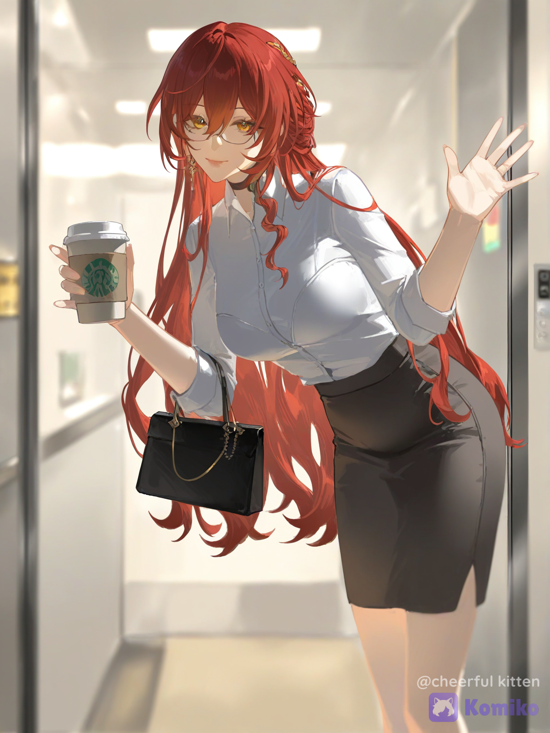 Office morning