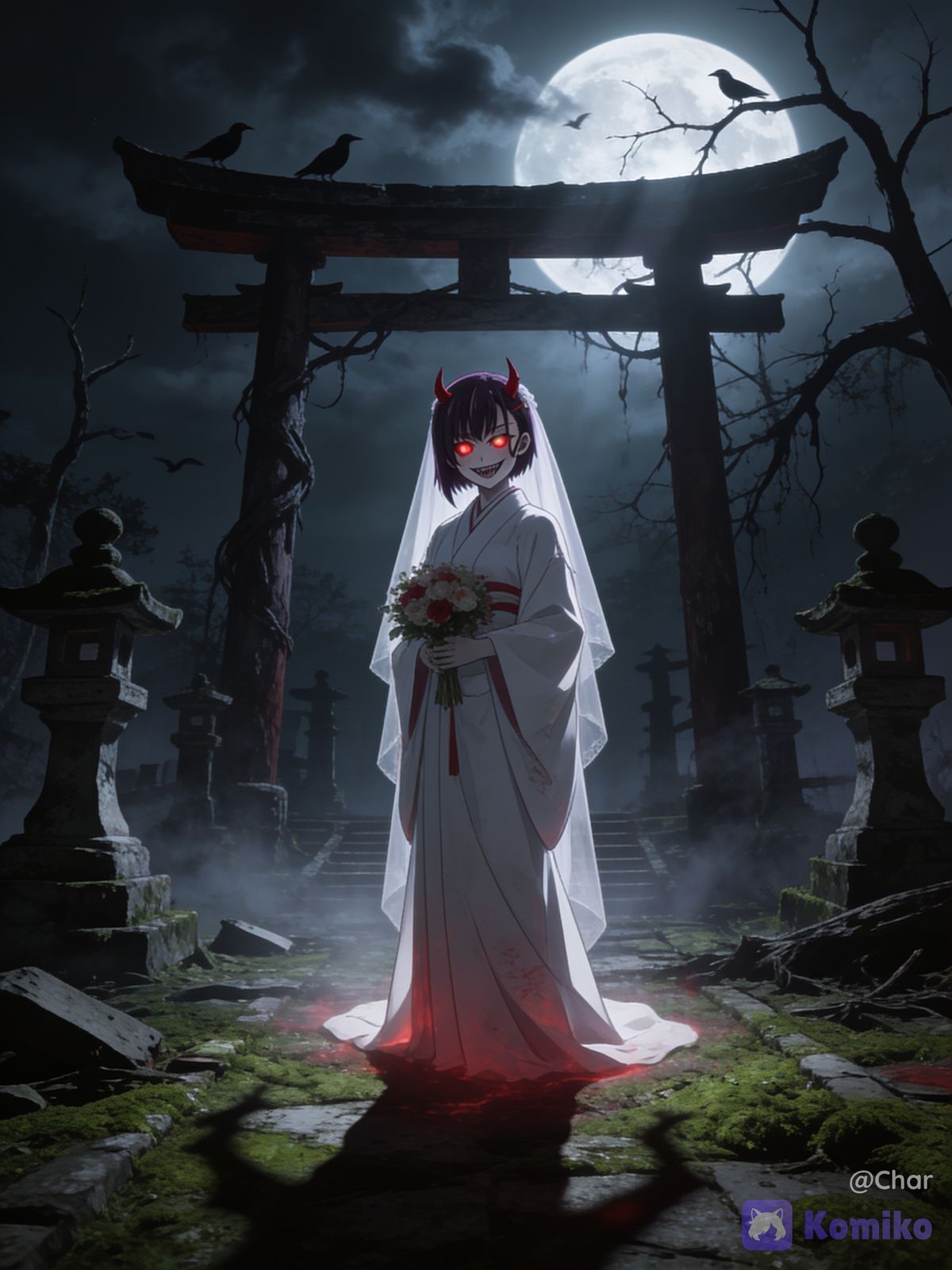 MiKazuki shizuka, oni bride
