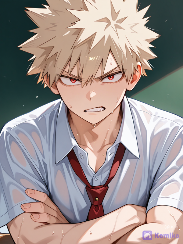 Bakugou's Scowl