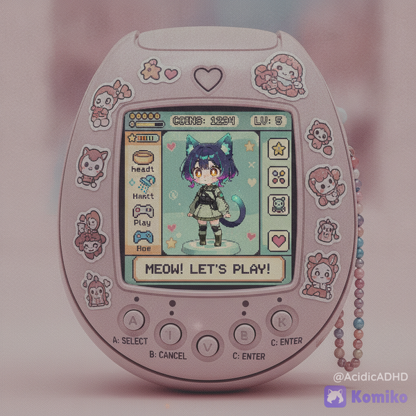 Komiko's Tamagotchi Meow Time 🐱✨