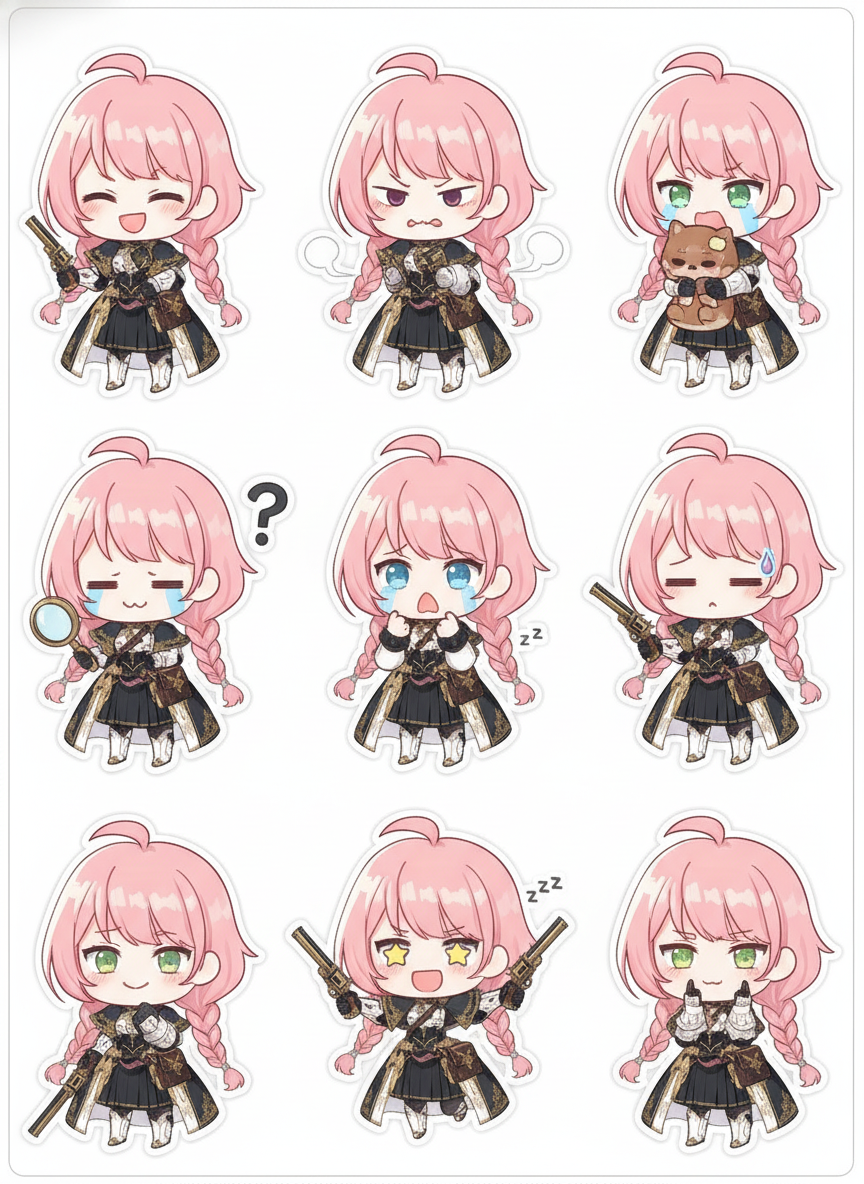 Chibi stickers!