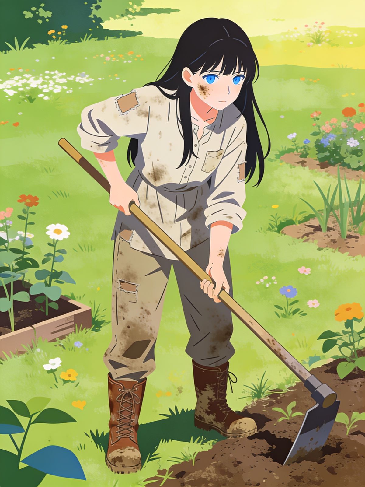 Garden worker