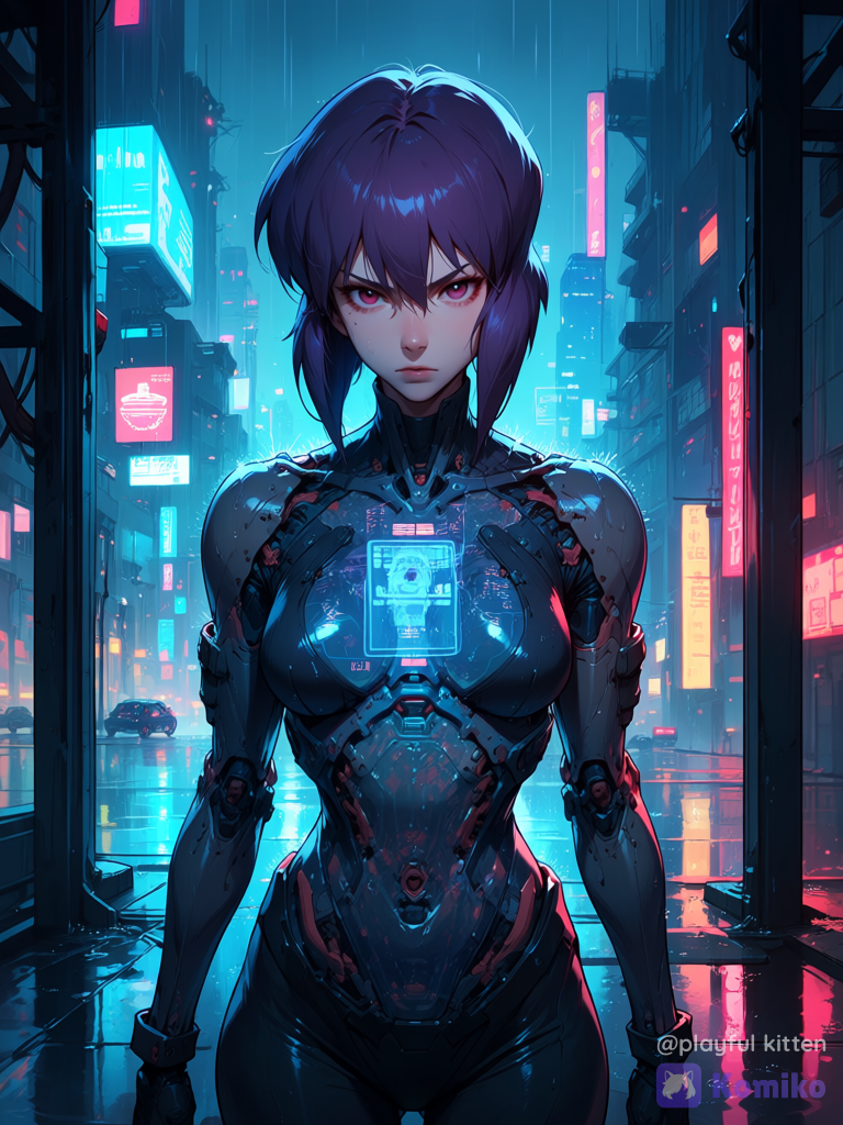 motoko ghost in the shell