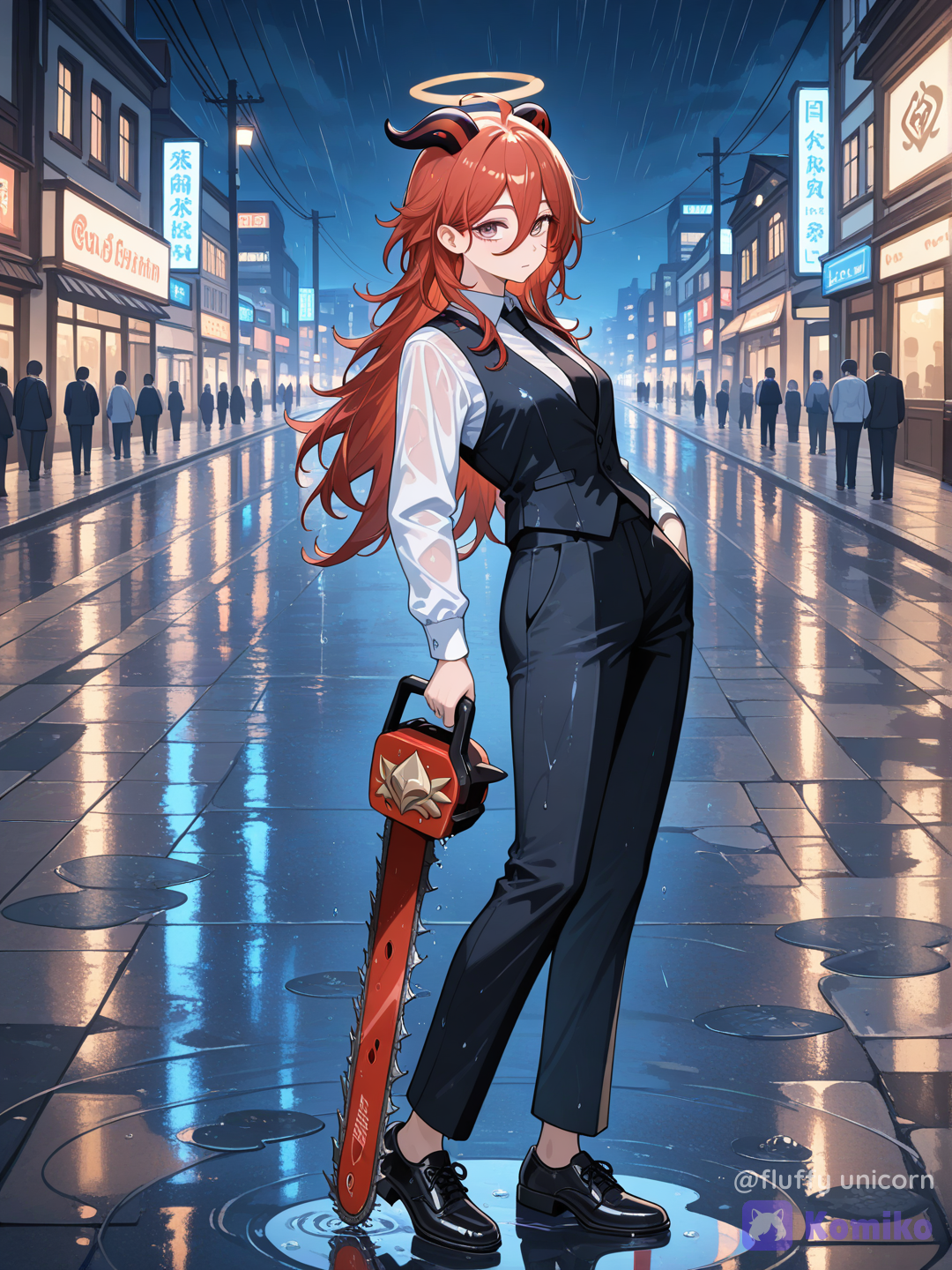 Chainsaw man angel devil female