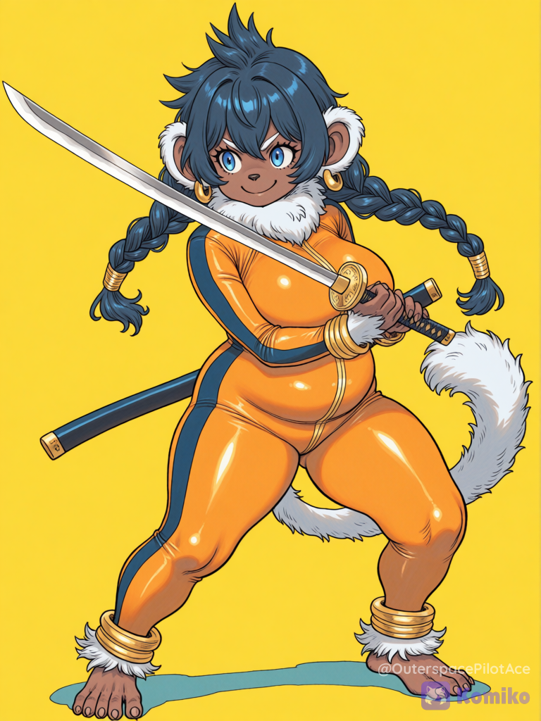 Colbad as Beatrix Kiddo