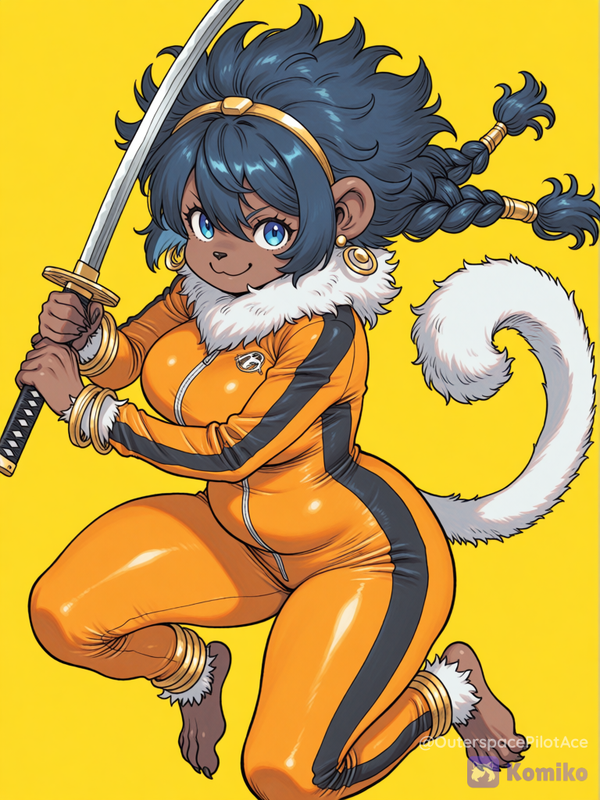 Colbad as Beatrix Kiddo