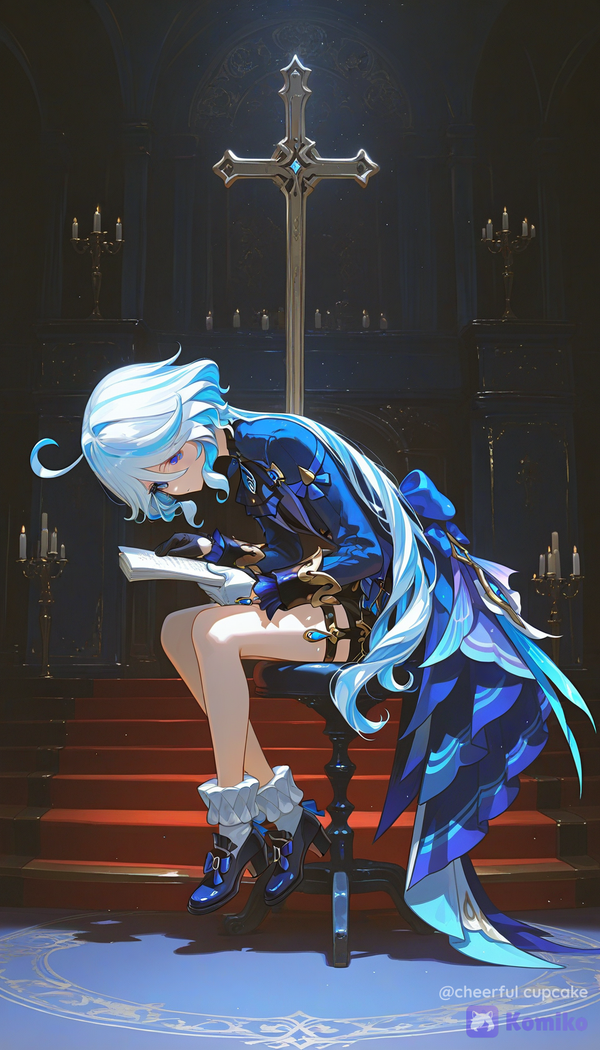 Blue Knight's Study Time