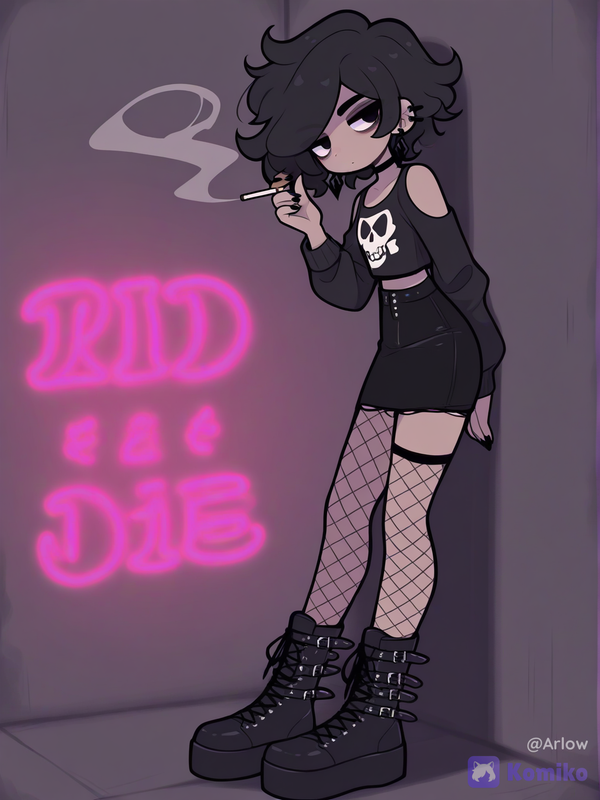 Femboy Goth