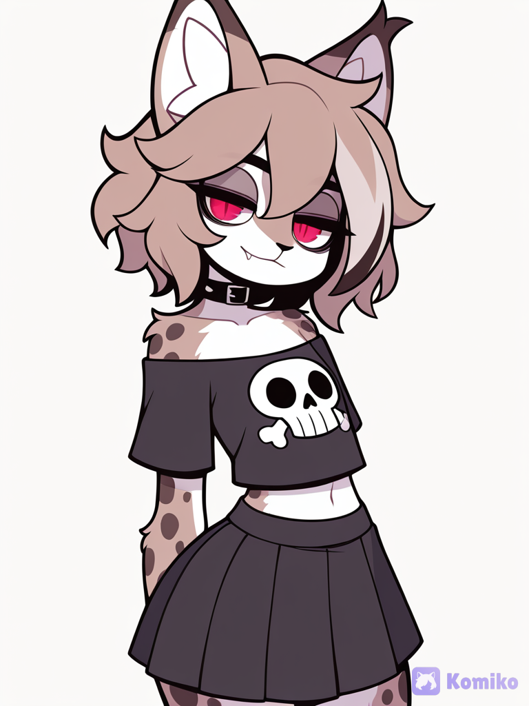 Gothic style cat IDKKK