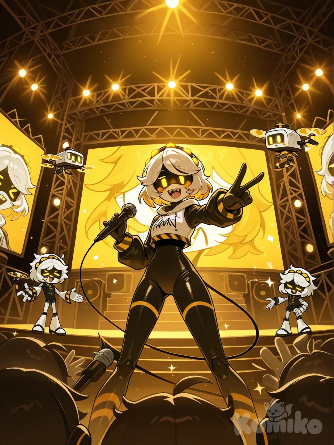 V Takes the Stage!