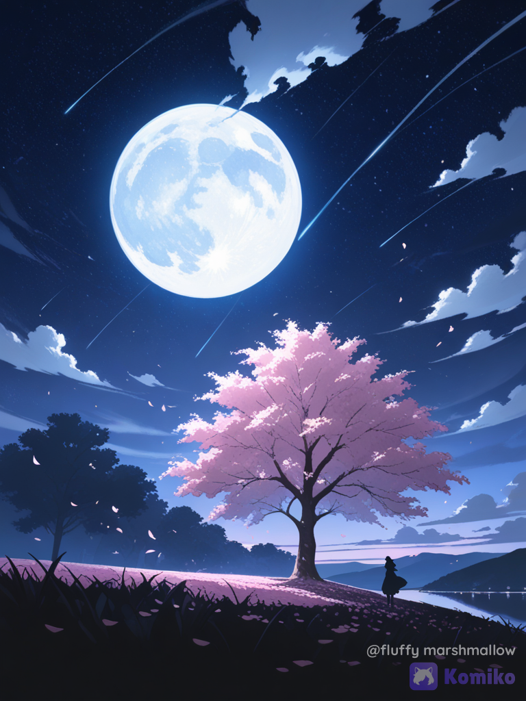 Starry Skies & Petal Dreams 🌌🌸