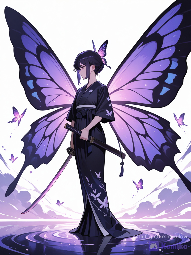 Purple Butterfly Swordie 💜🦋