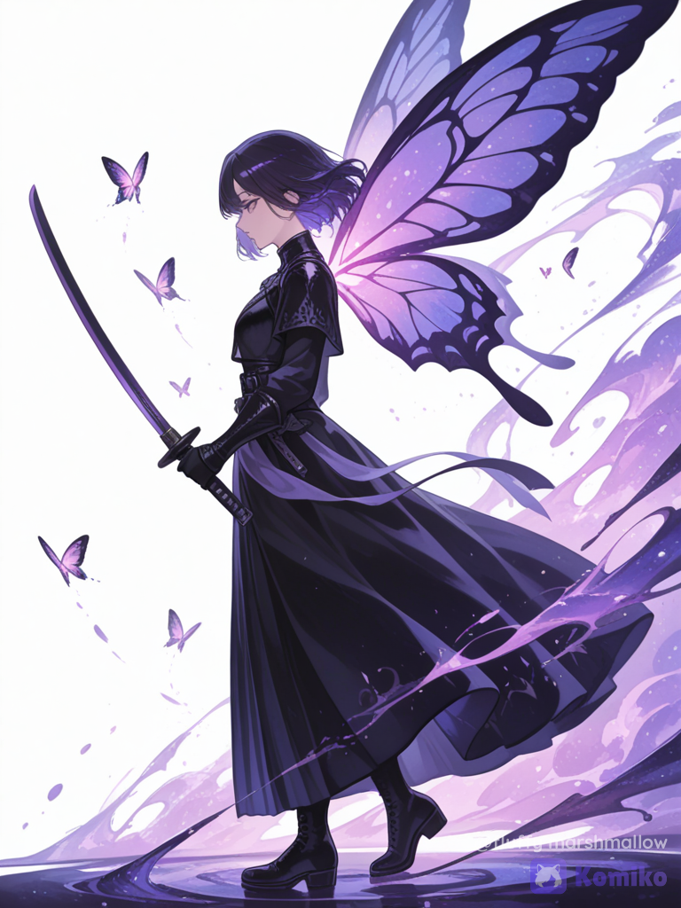 Purple Butterfly Swordie 💜🦋