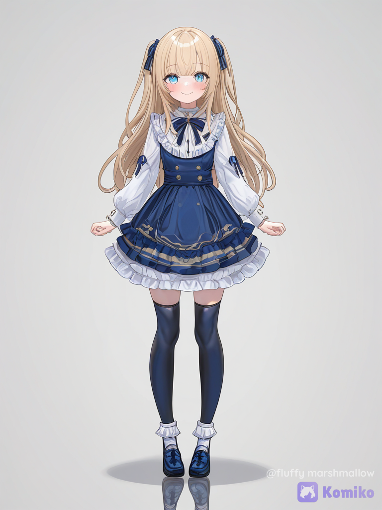 Blue Dress Cutie 💙✨