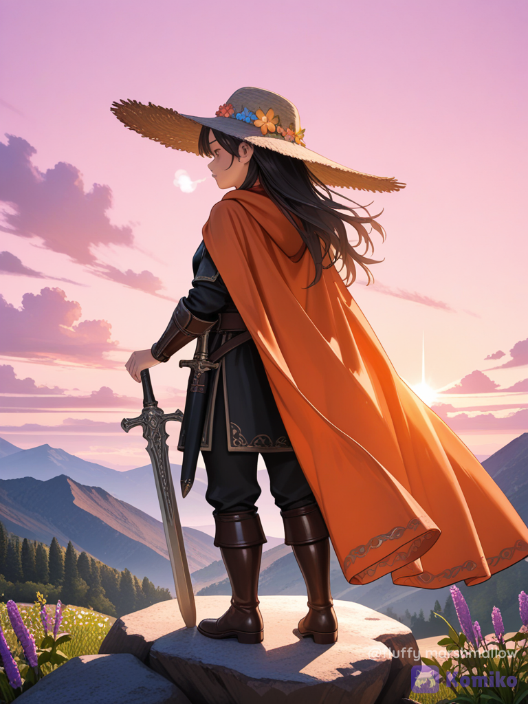 Sunset Warrior Dreams 🌅✨