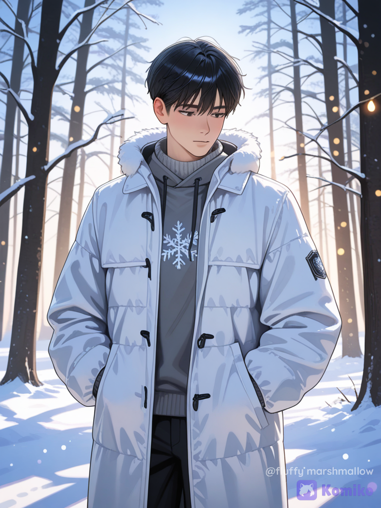 Snowy Forest Boy ❄️