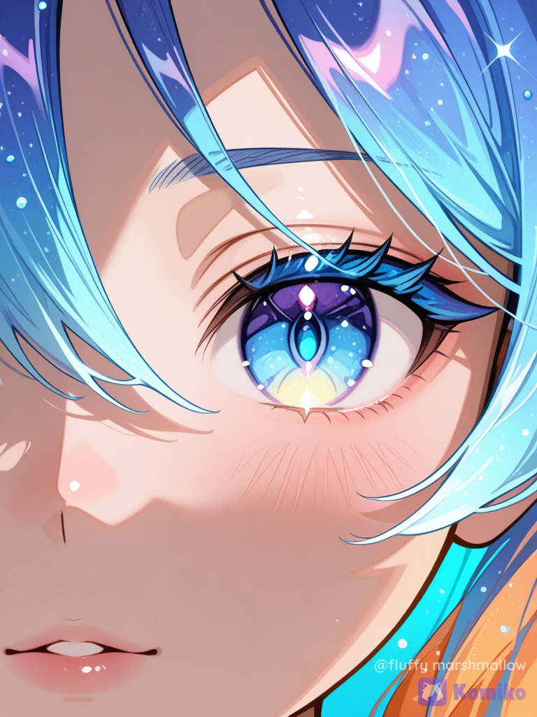 Sparkly Sapphire Eye ✨💙