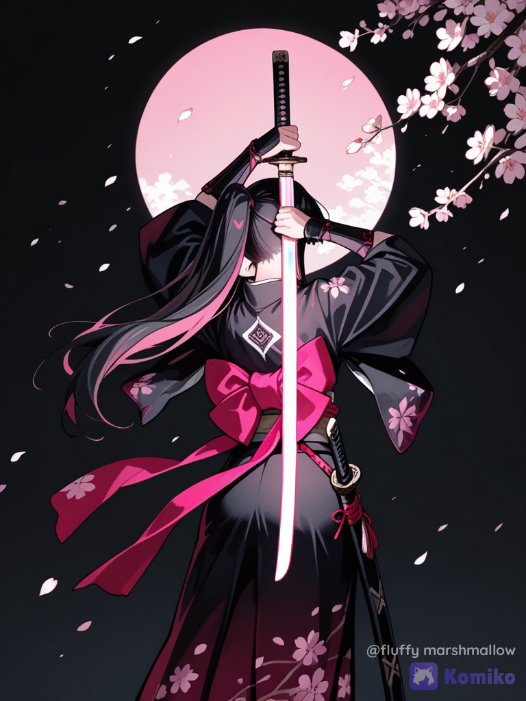 Samurai Cutie & Pink Blade 🌸⚔️