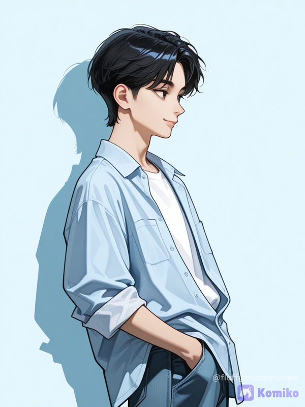 Soft Boy in Blue 💙
