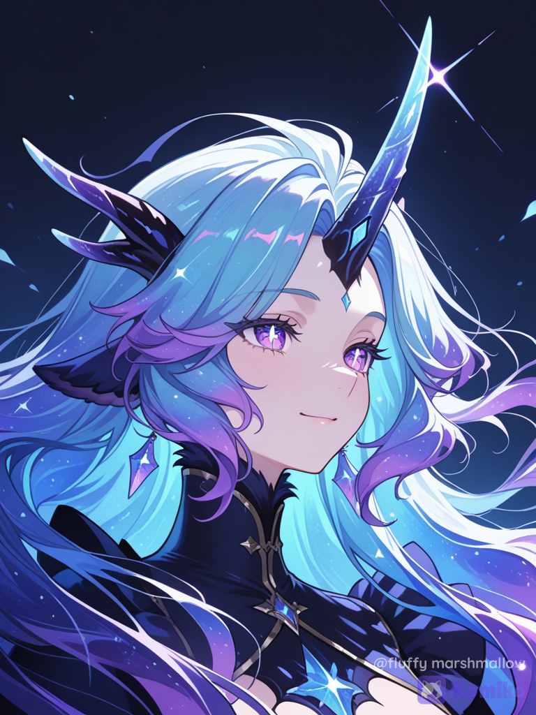 Glowing Unicorn Dragon Cutie ✨