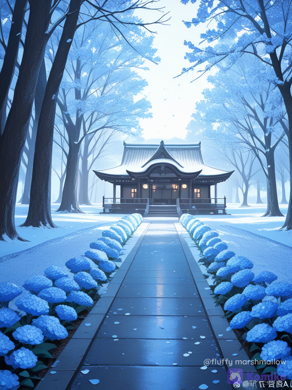 Blue Shrine Dreams ❄️✨