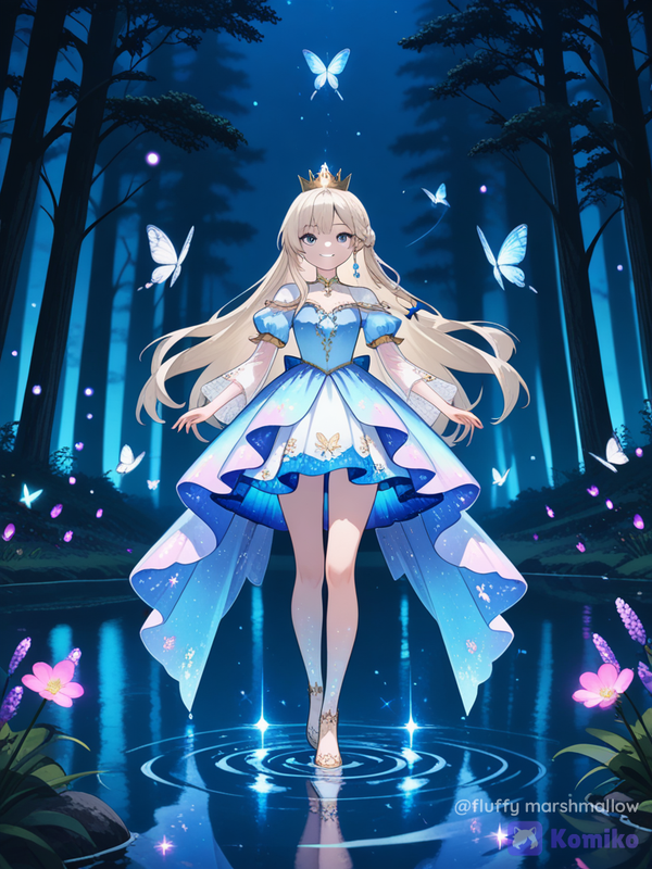 Princess on Moonlit Waters ✨