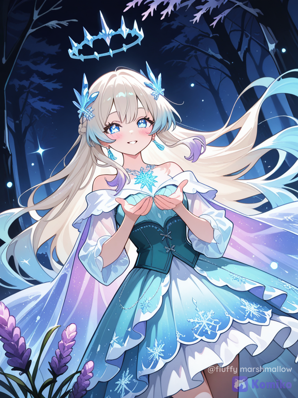 Snowy Princess Sparkles ❄️✨