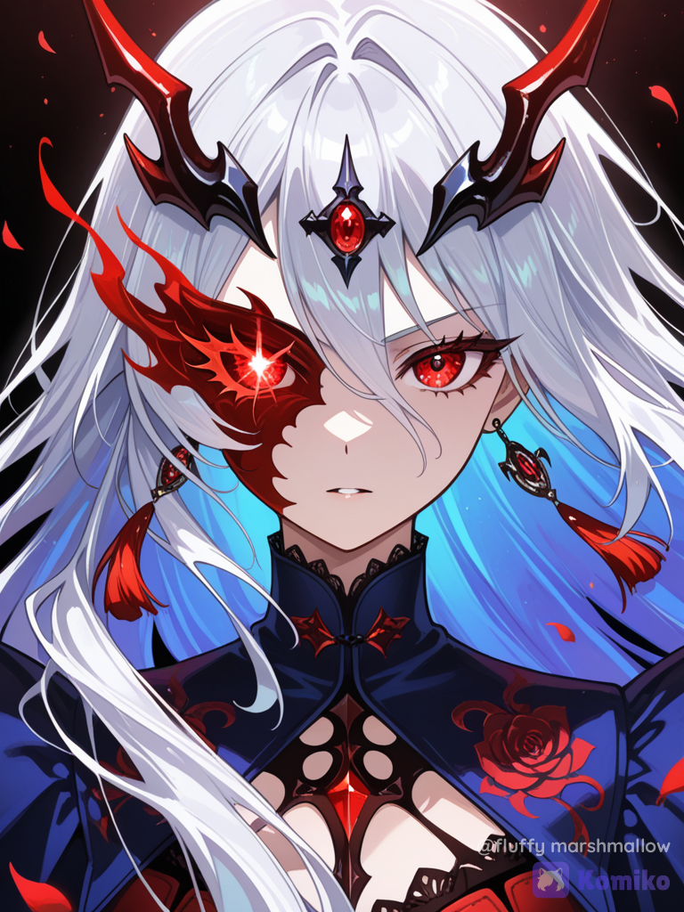 Fiery Red Eye Cutie 🔥