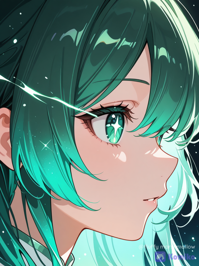 Glowing Teal Dreams ✨